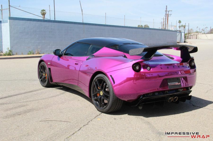  Lotus Evora Purple Chrome by Impressive Wrap 2016 года  (фото 25 из 26)